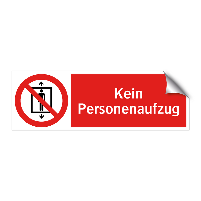 Kein Personenaufzug