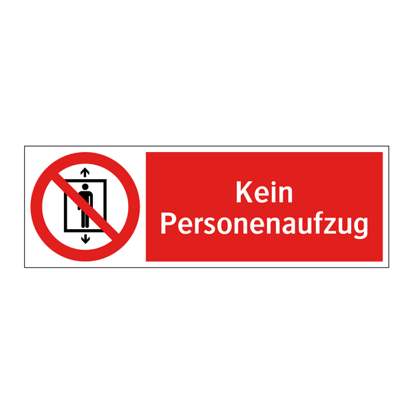 Kein Personenaufzug