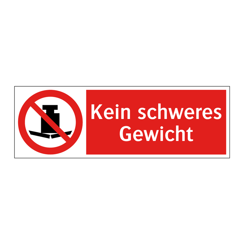 Kein schweres Gewicht