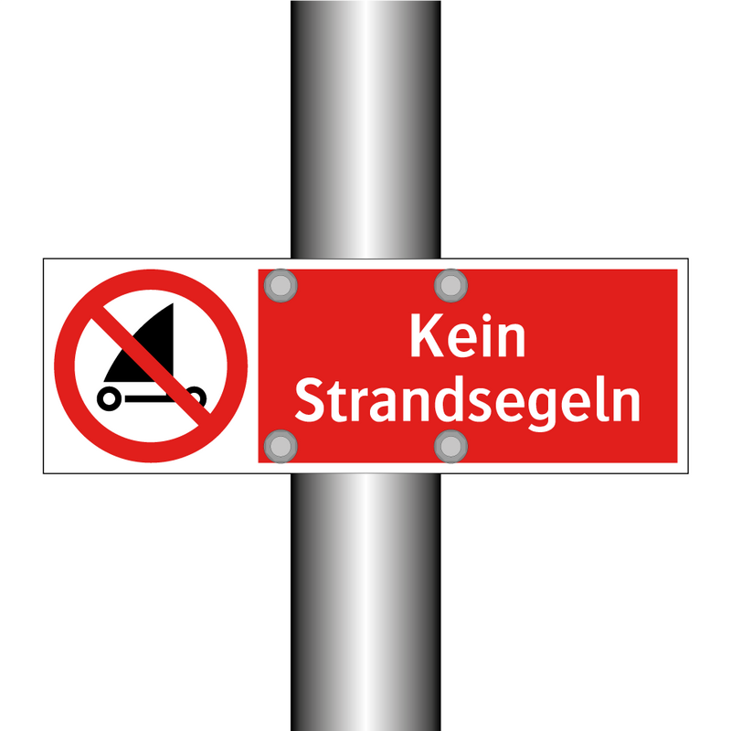 Kein Strandsegeln