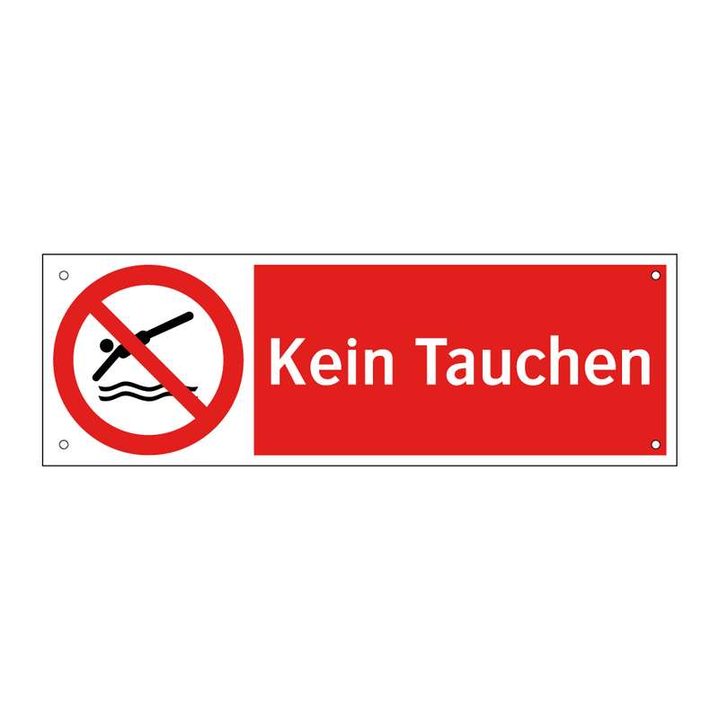 Kein Tauchen