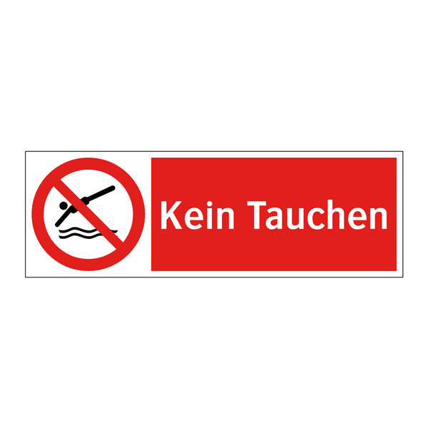 Kein Tauchen