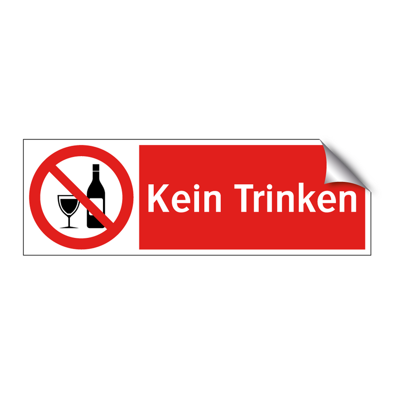 Kein Trinken