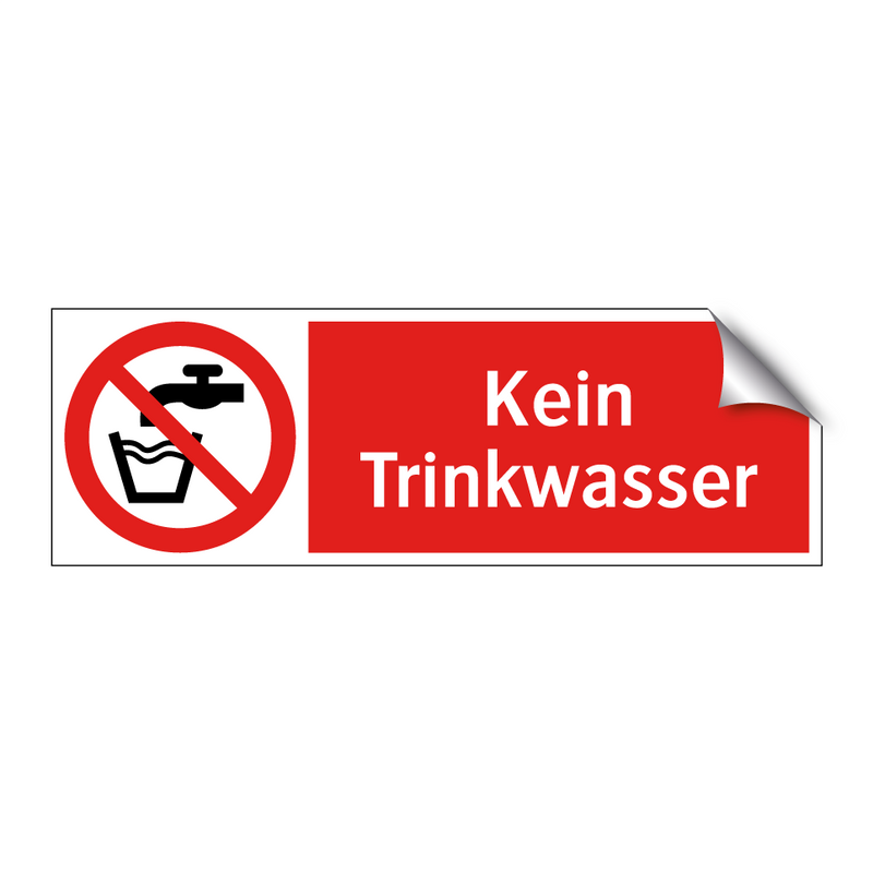 Kein Trinkwasser