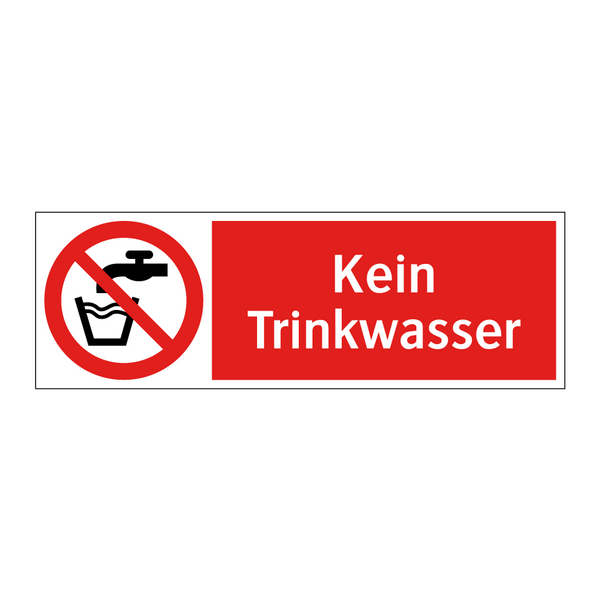 Kein Trinkwasser