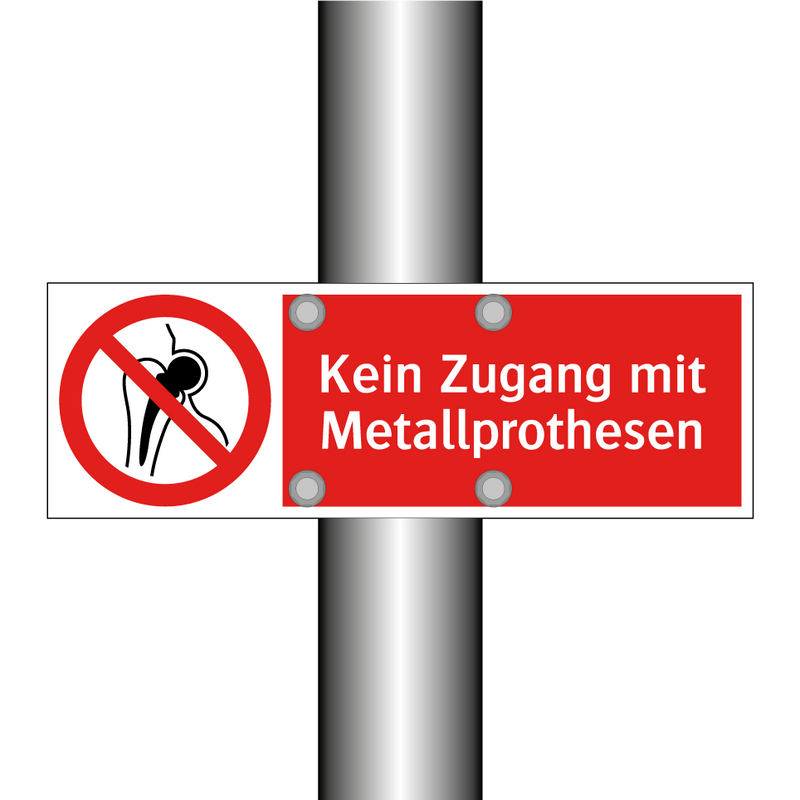 Kein Zugang mit Metallprothesen