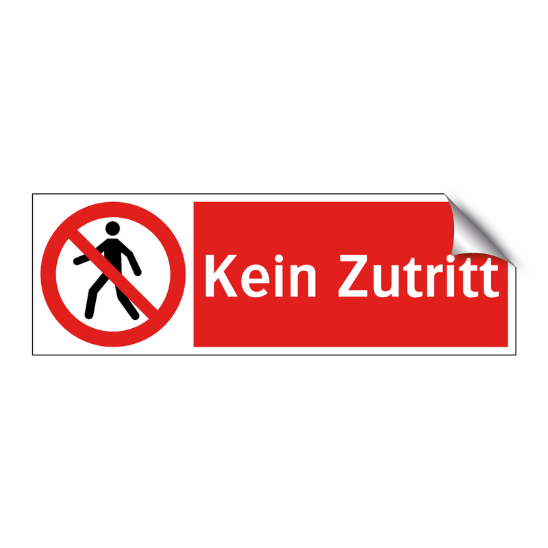 Kein Zutritt