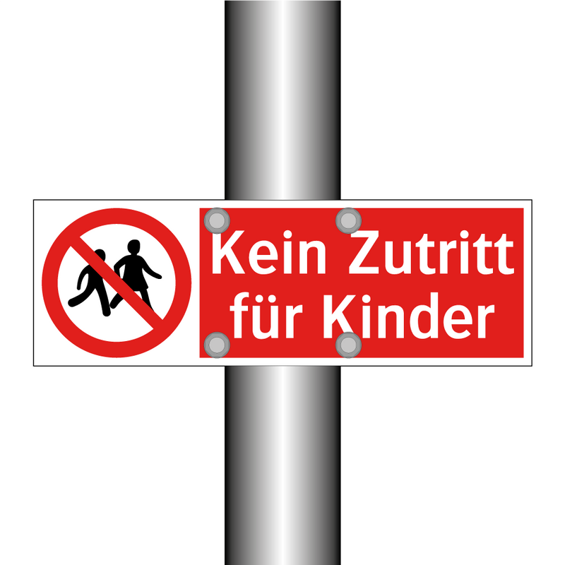 Kein Zutritt für Kinder