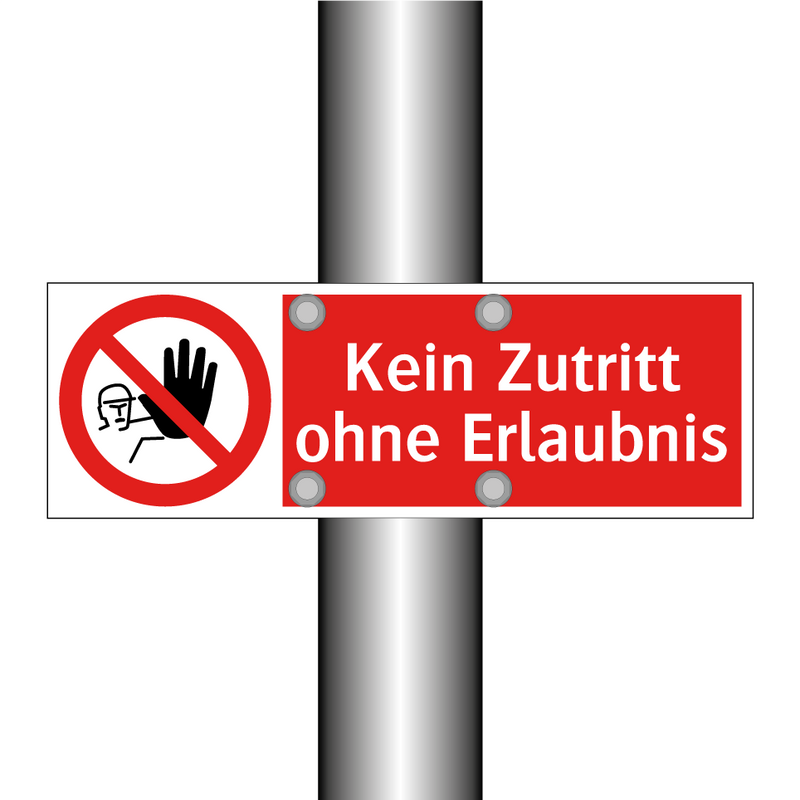 Kein Zutritt ohne Erlaubnis