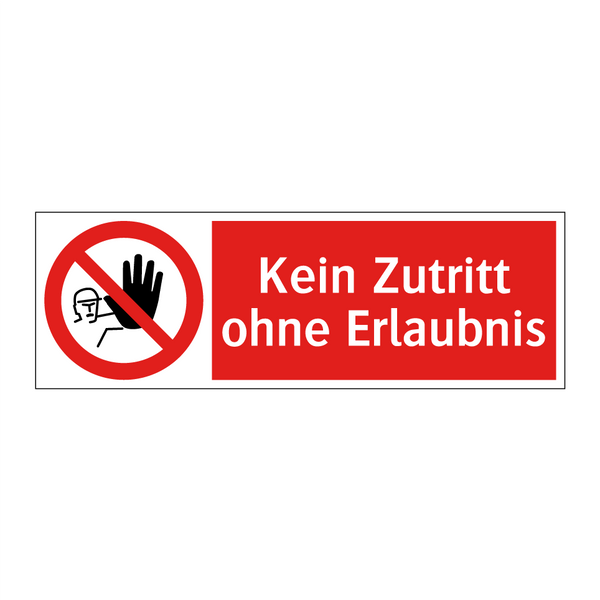 Kein Zutritt ohne Erlaubnis
