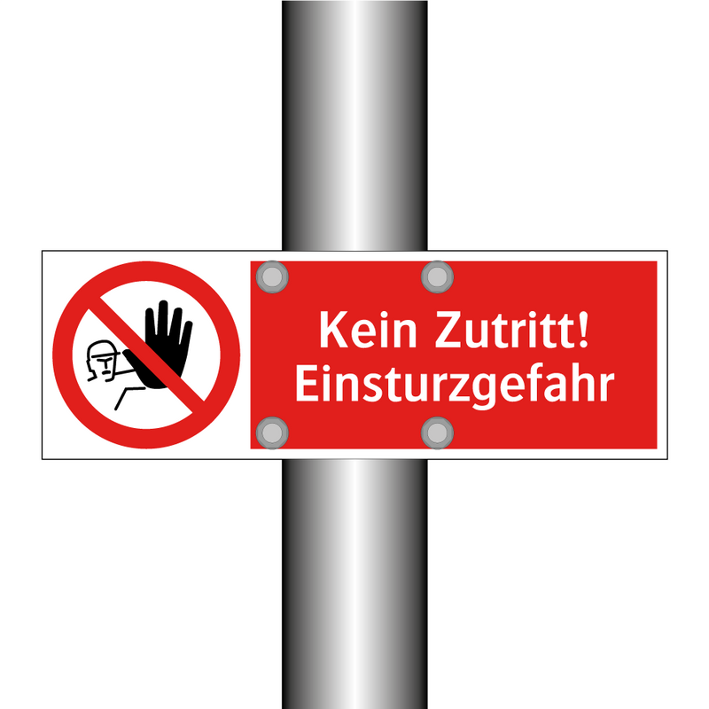 Kein Zutritt! Einsturzgefahr
