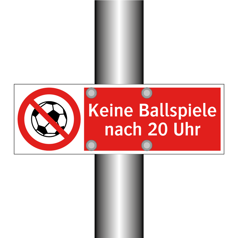 Keine Ballspiele nach 20 Uhr