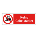 Keine Gabelstapler