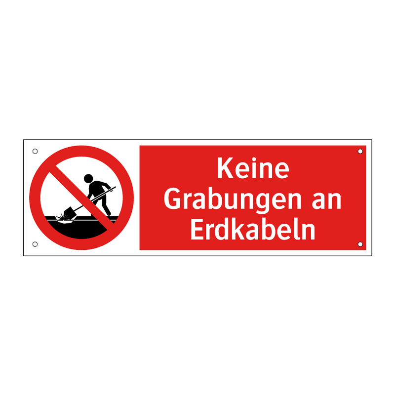 Keine Grabungen an Erdkabeln