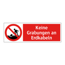 Keine Grabungen an Erdkabeln