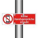 Keine Handygespräche erlaubt