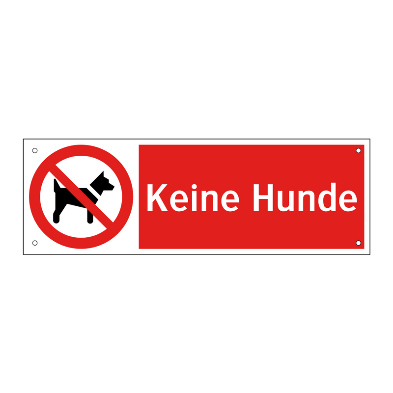 Keine Hunde