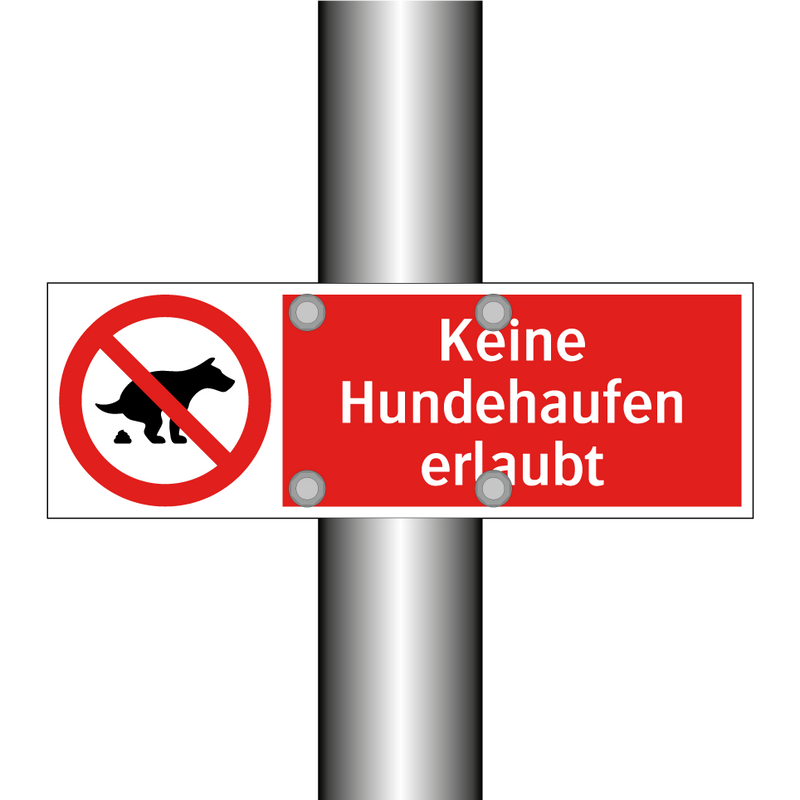Keine Hundehaufen erlaubt