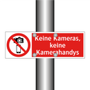 Keine Kameras, keine Kamerahandys