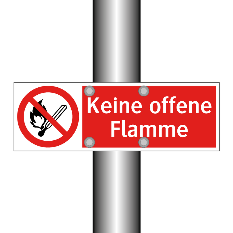 Keine offene Flamme