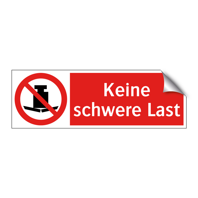 Keine schwere Last