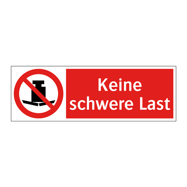 Keine schwere Last