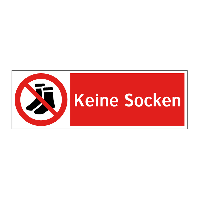 Keine Socken