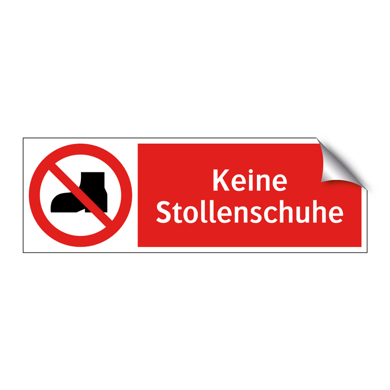 Keine Stollenschuhe