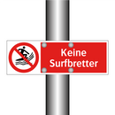 Keine Surfbretter