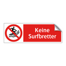 Keine Surfbretter