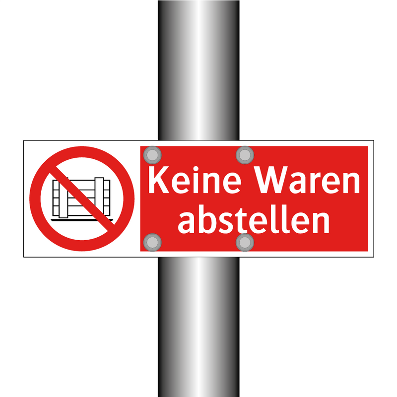 Keine Waren abstellen