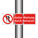 Keine Wartung durch Benutzer