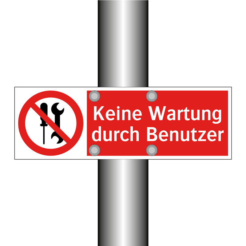 Keine Wartung durch Benutzer