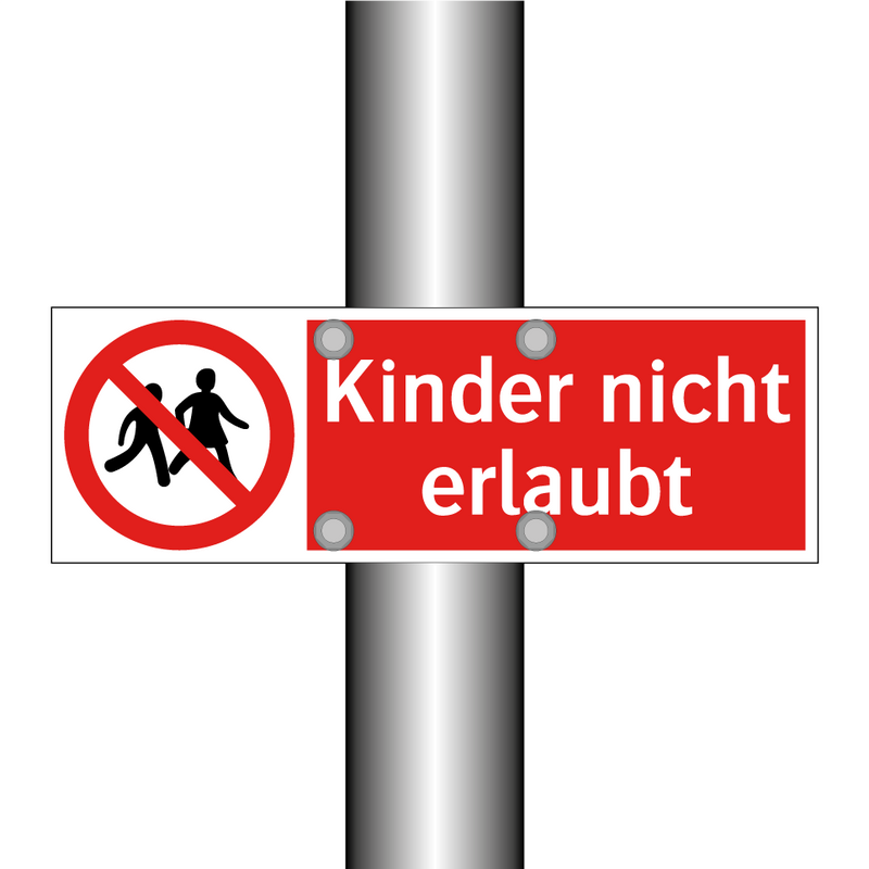 Kinder nicht erlaubt