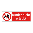 Kinder nicht erlaubt