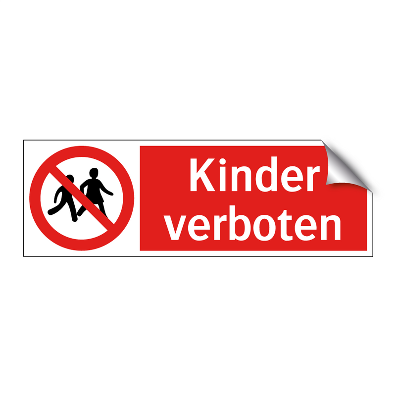 Kinder verboten