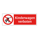 Kinderwagen verboten