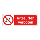 Kitesurfen verboten