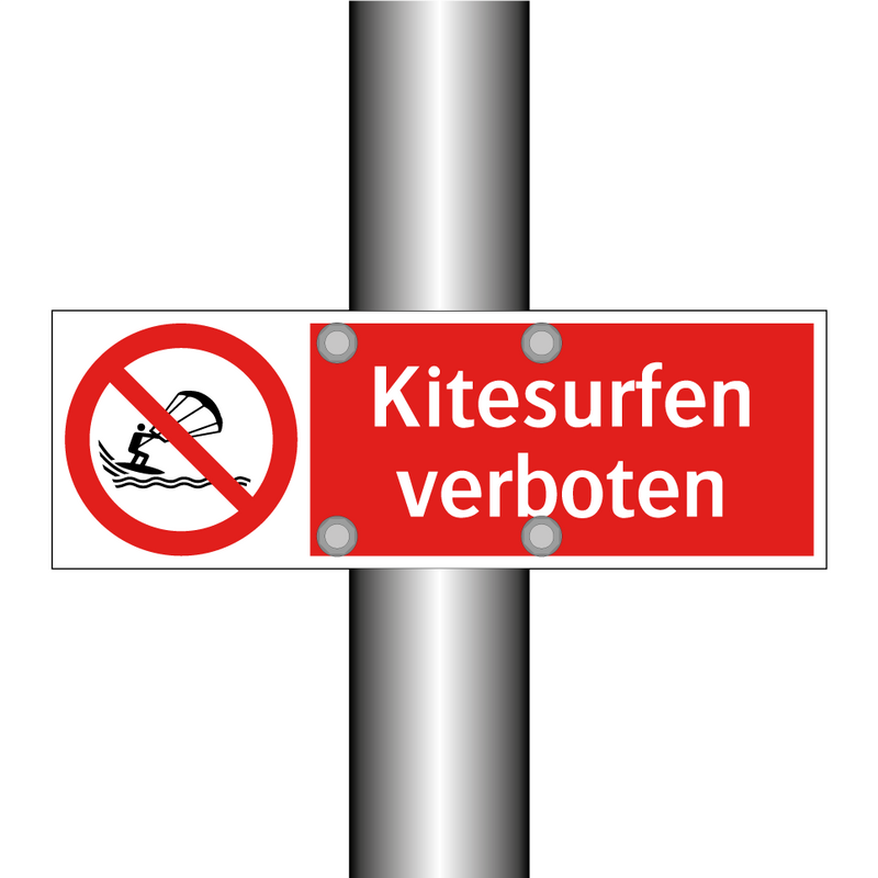 Kitesurfen verboten