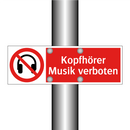 Kopfhörer Musik verboten