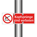 Kopfsprünge sind verboten