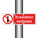 Krawatten verboten