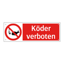 Köder verboten
