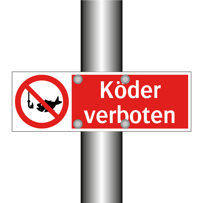 Köder verboten