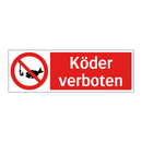 Köder verboten
