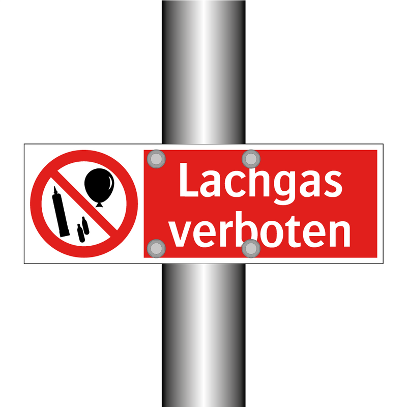 Lachgas verboten