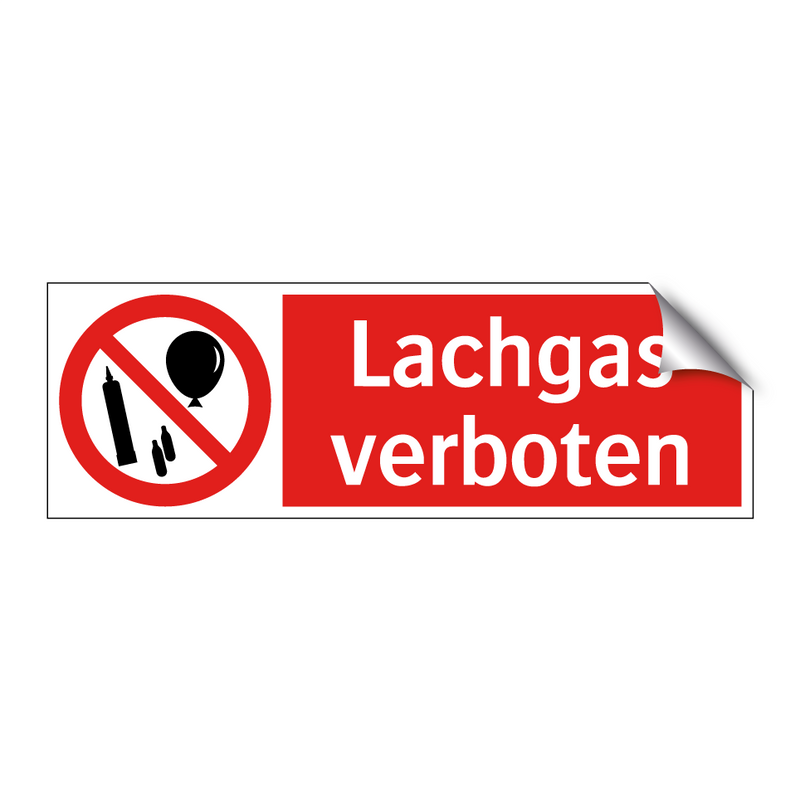Lachgas verboten
