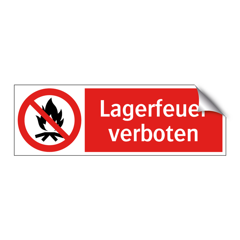Lagerfeuer verboten