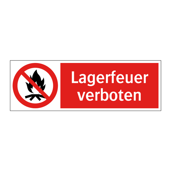 Lagerfeuer verboten