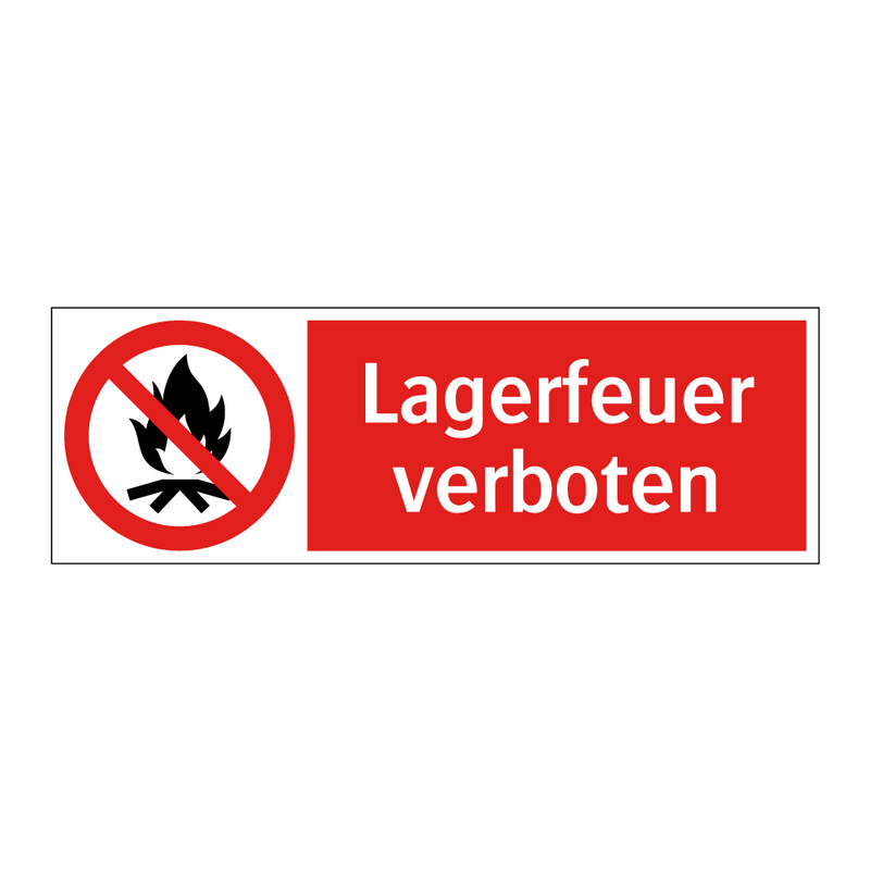 Lagerfeuer verboten